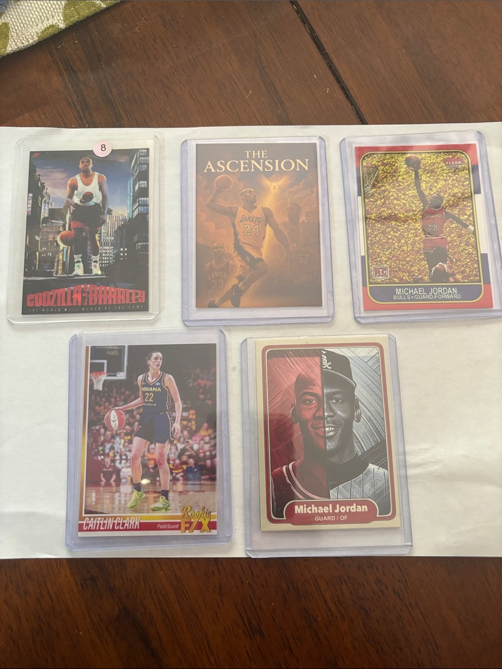 Mixed Basketball Card Lot - Michael Jordan + Assorted Players - Red, Gold, Black